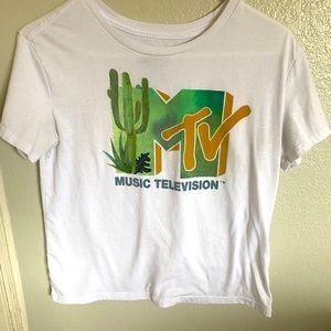 Trendy MTV short sleeve shirt